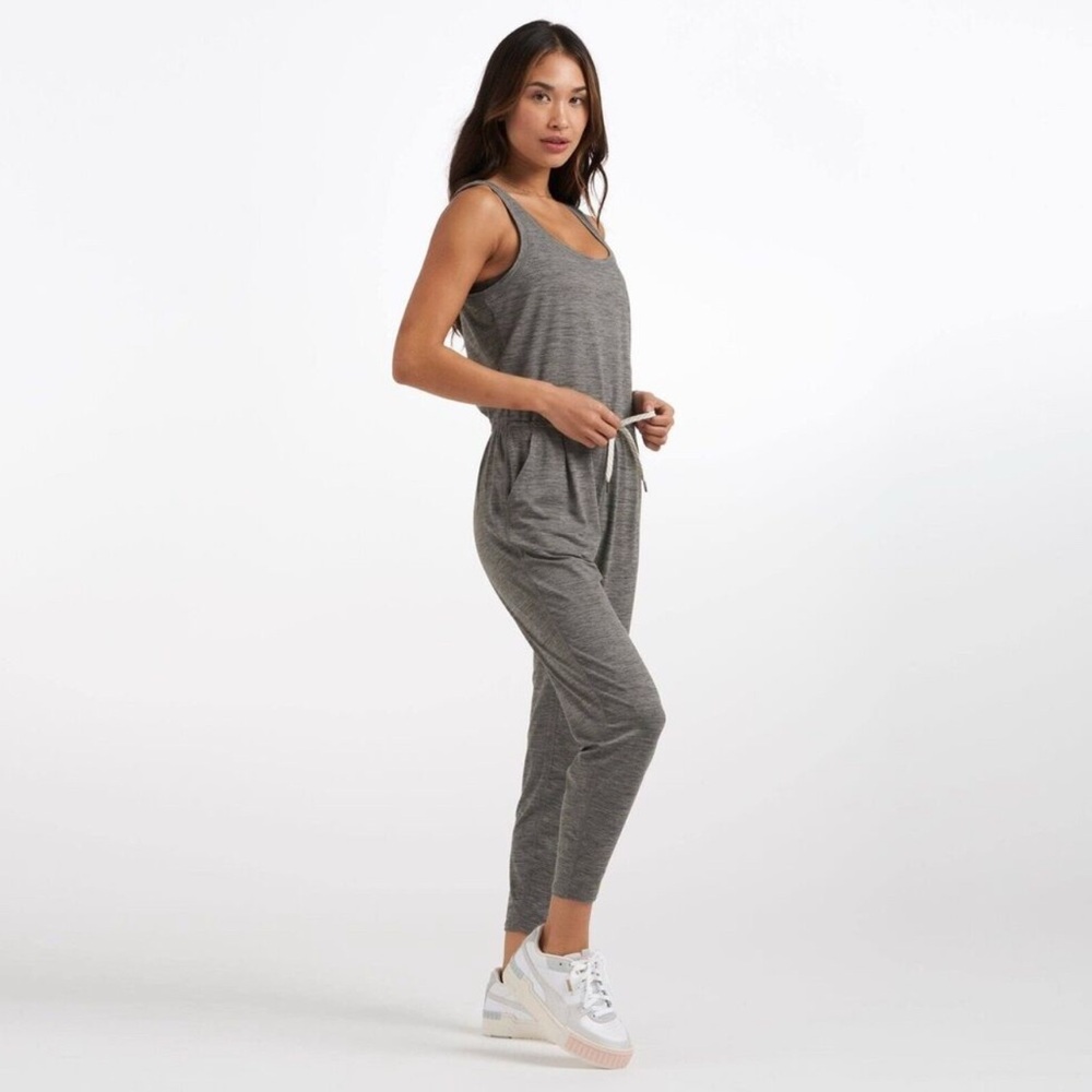 Vuori Charcoal Women's Jumpsuit - Picture 3 of 7